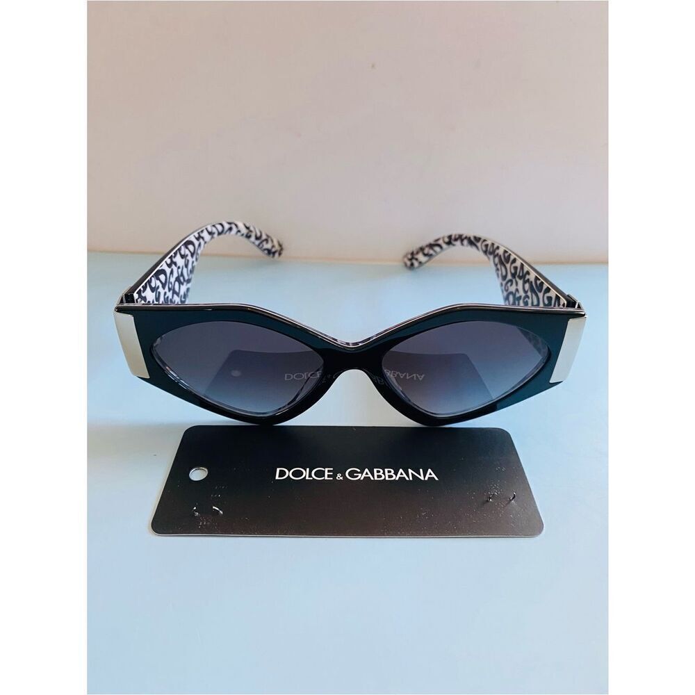 Dolce & Gabbana New & Authentic Black Exterior, All Over DG Logo Interior
